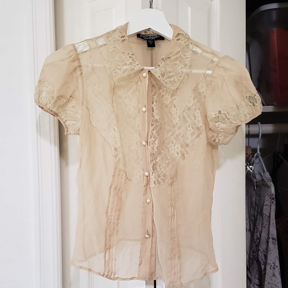 Betsey Johnson Silk Blouse